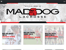 Tablet Screenshot of maddoglax.com